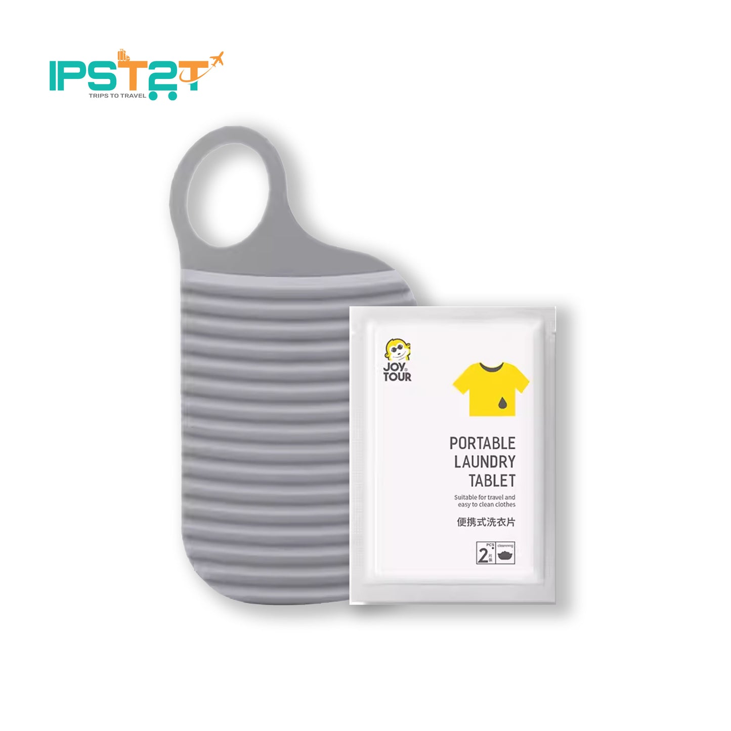 JoyTour Travel Mini Portable Laundry Board & Tablet