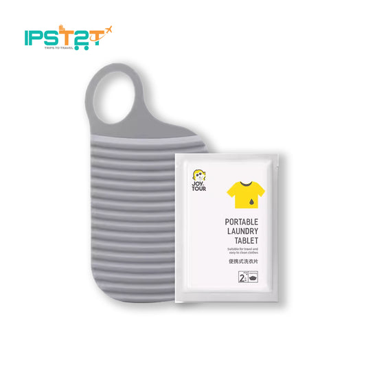 JoyTour Travel Mini Portable Laundry Board & Tablet