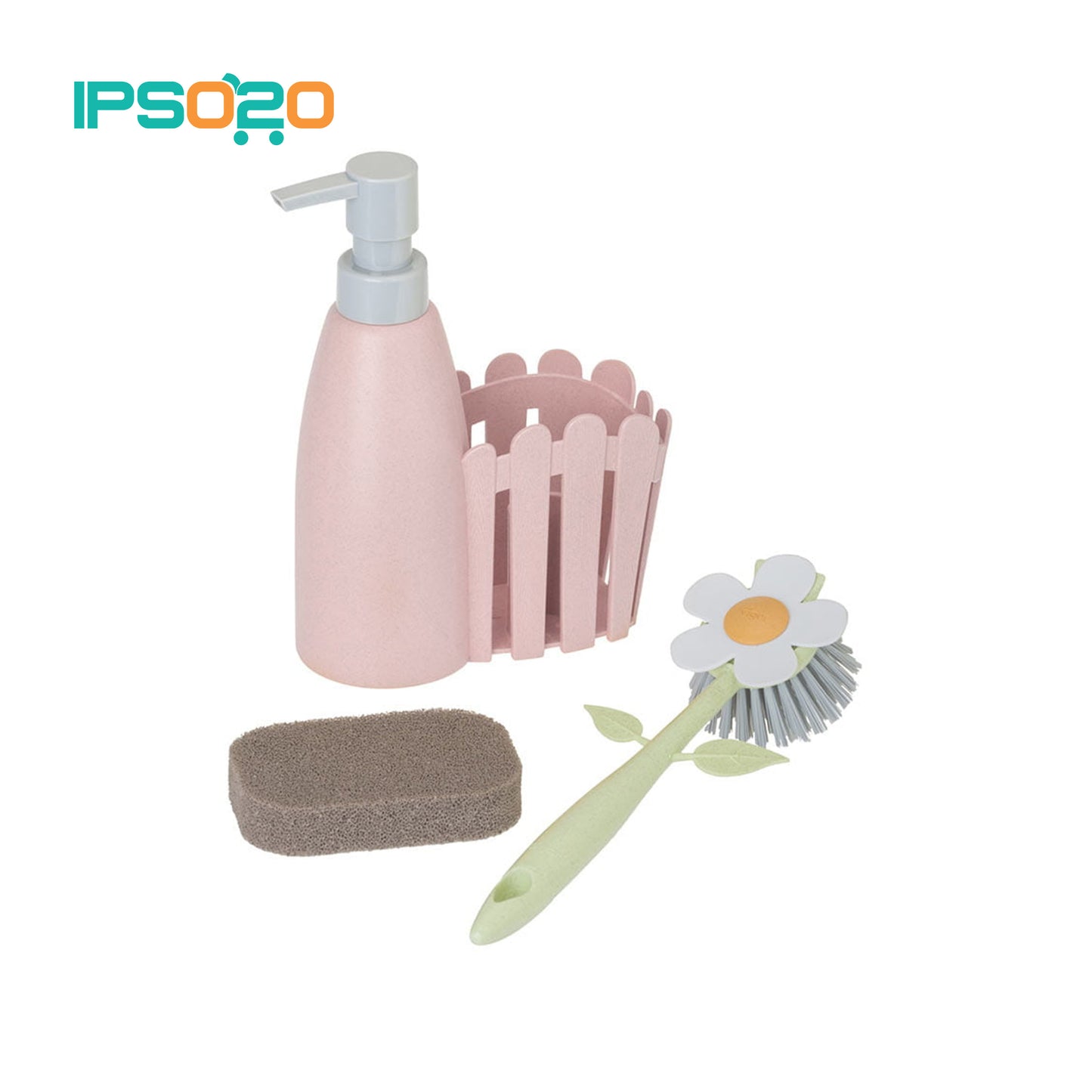 VIGAR Florganic Sink Caddy Set + Dispenser