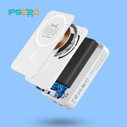 BUDI PD 20W Magnetic Wireless Power Bank