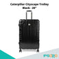 Caterpillar Cityscape 20" Trolley [Luggage/Suitcase, Silent glide 8 wheel spinner system, TSA lock, Zipper pocket inside main compartment]