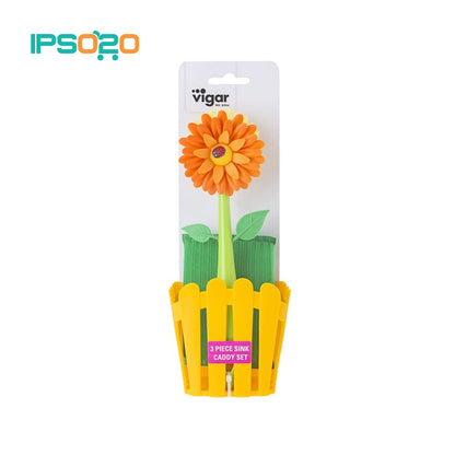 VIGAR Flower Power Sink Caddy Set