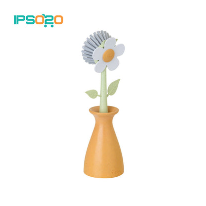 VIGAR Florganic Dish Brush with Vase