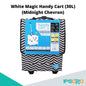 White Magic Handy Cart Regular (30L) - Chevron (4 Colors Available)