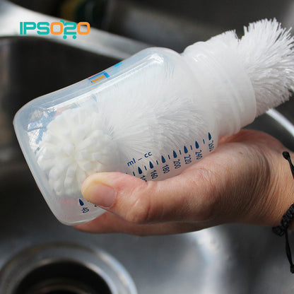WHITE MAGIC Foam Tipped Travel Mug Washing Brush