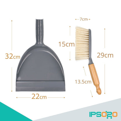 Eco Basics Dustpan & Brush Set