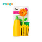 VIGAR Flower Power 3pc Sink Caddy Set + Dispenser