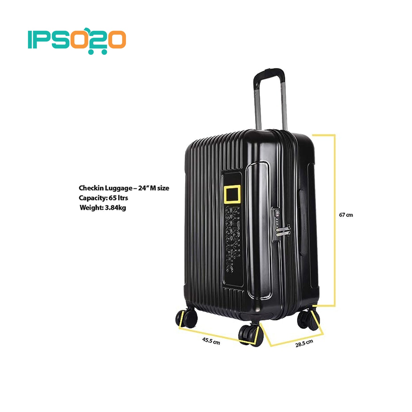 National Geographic Canyon ABS Hard Case Trolley Luggage [ 20" / 24" / 28" / Expandable ]