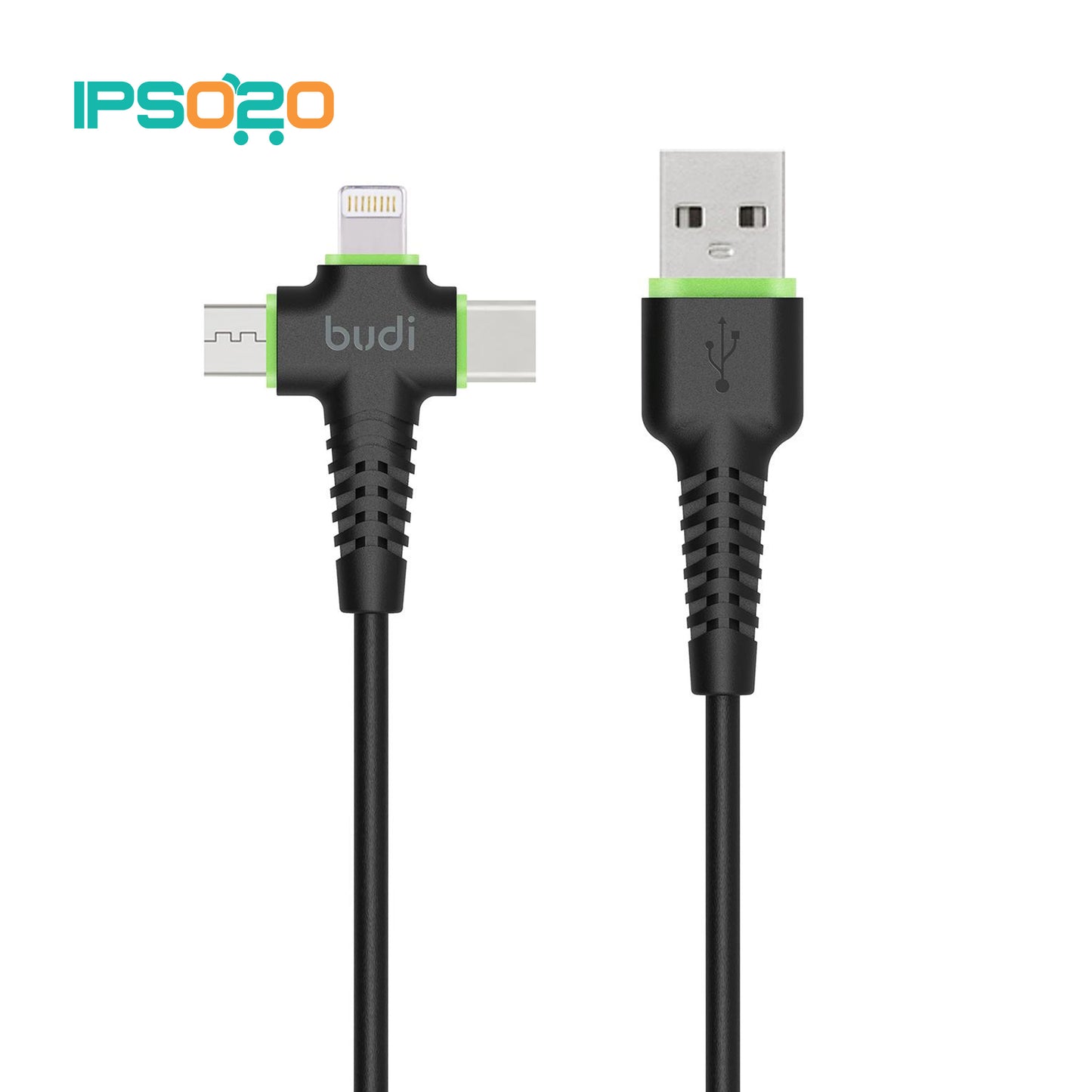 BUDI 3-in-1 Charge / Sync Cable