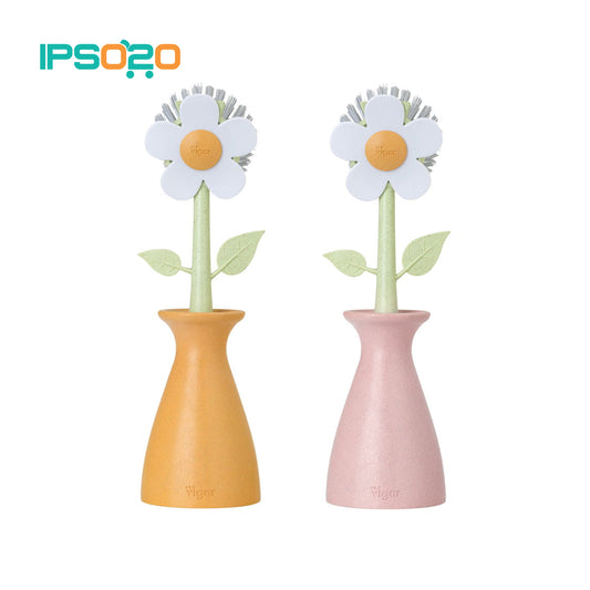 VIGAR Florganic Dish Brush with Vase