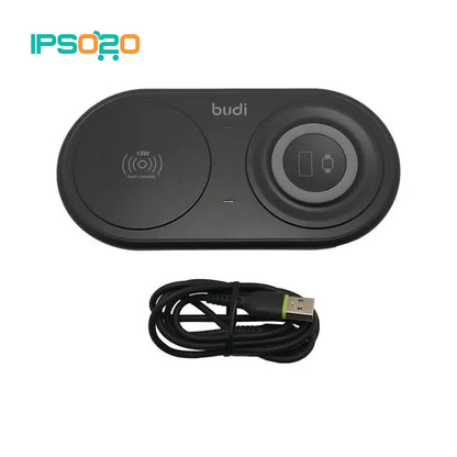 BUDI 3in1 Multi-Functional Travel Wireless Charger Box