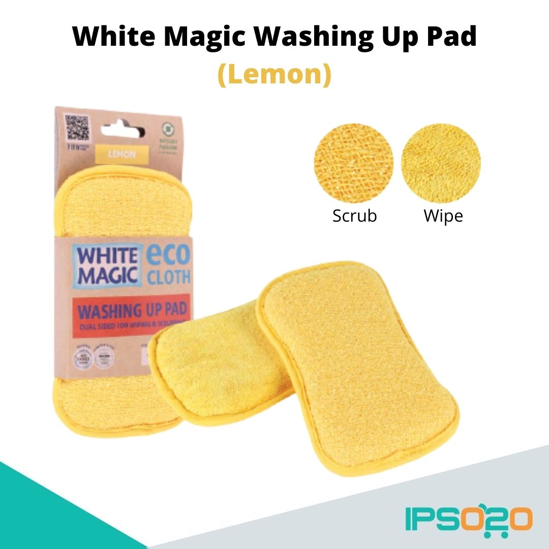 White Magic Dishwashing Sponge Washing Up Pad