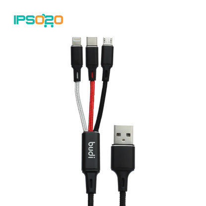 BUDI 3-in-1 Charge / Sync Cable