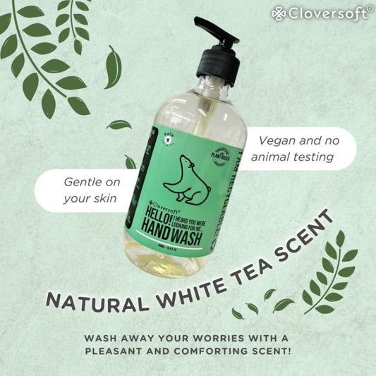CLOVERSOFT 99.99% Antibacterial Hand Wash