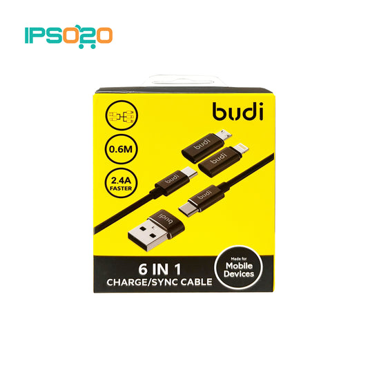 BUDI 6-in-1 Charge / Sync Cable