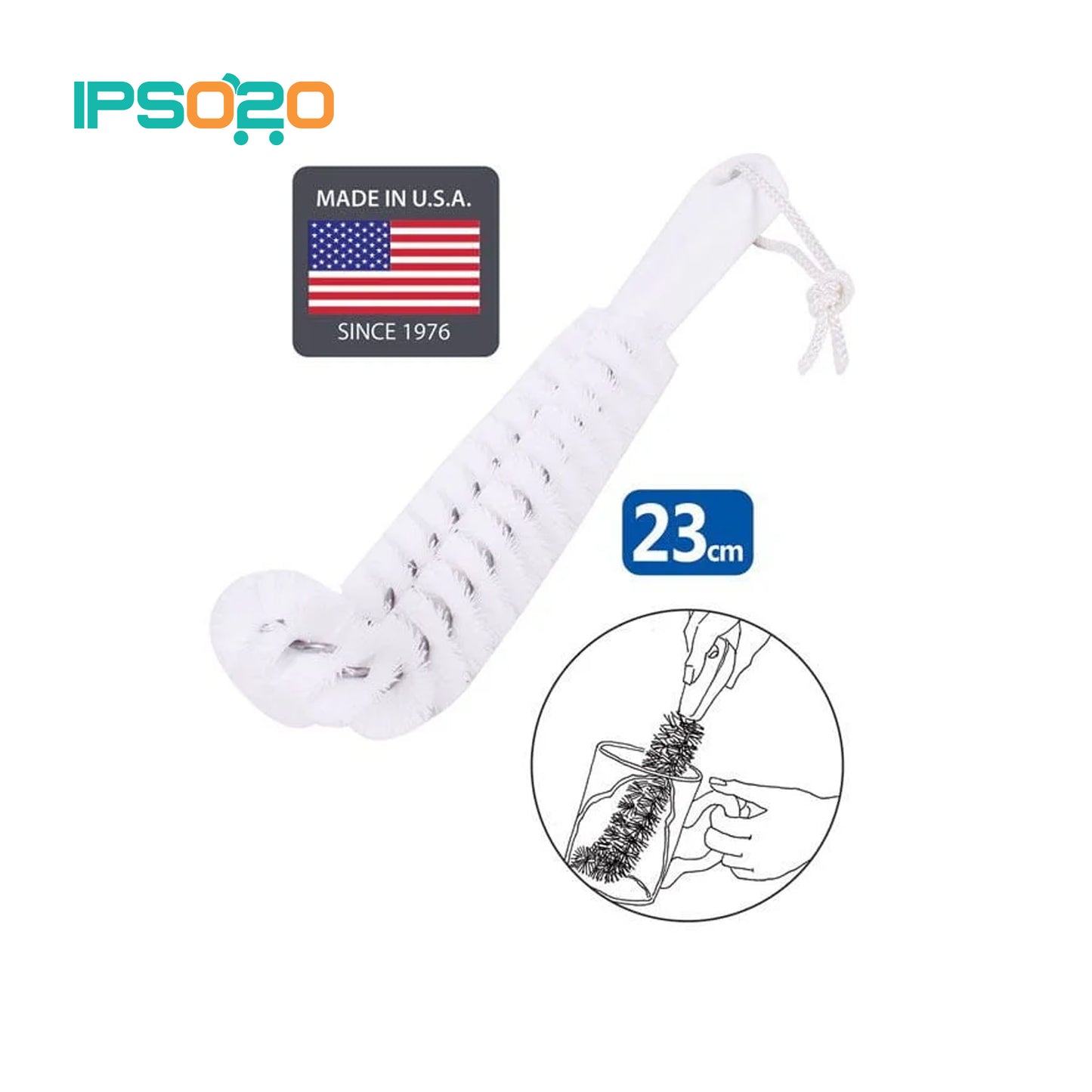 WHITE MAGIC Toughest Little Cup & Glass Washing Brush