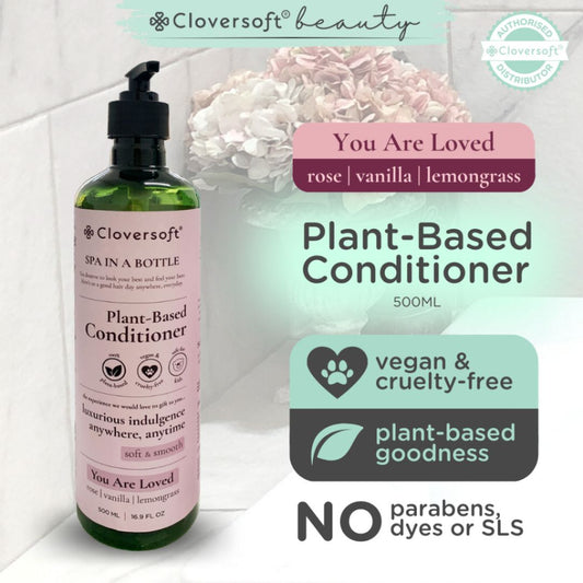CLOVERSOFT Plant Based Soft and Smooth Tranquility Conditioner (500ml)