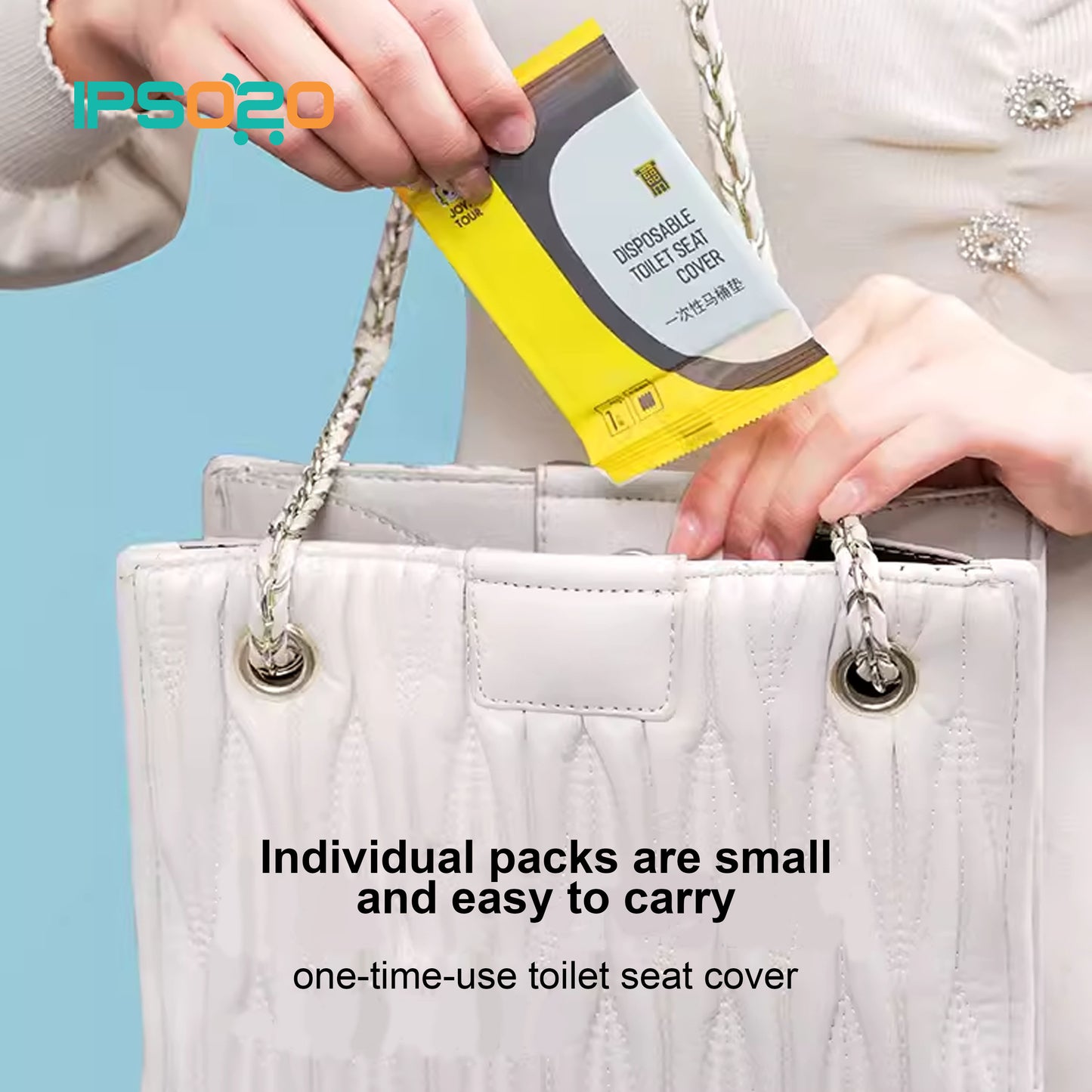 JOYTOUR Disposable Toilet Seat Cover - 10 pcs pack
