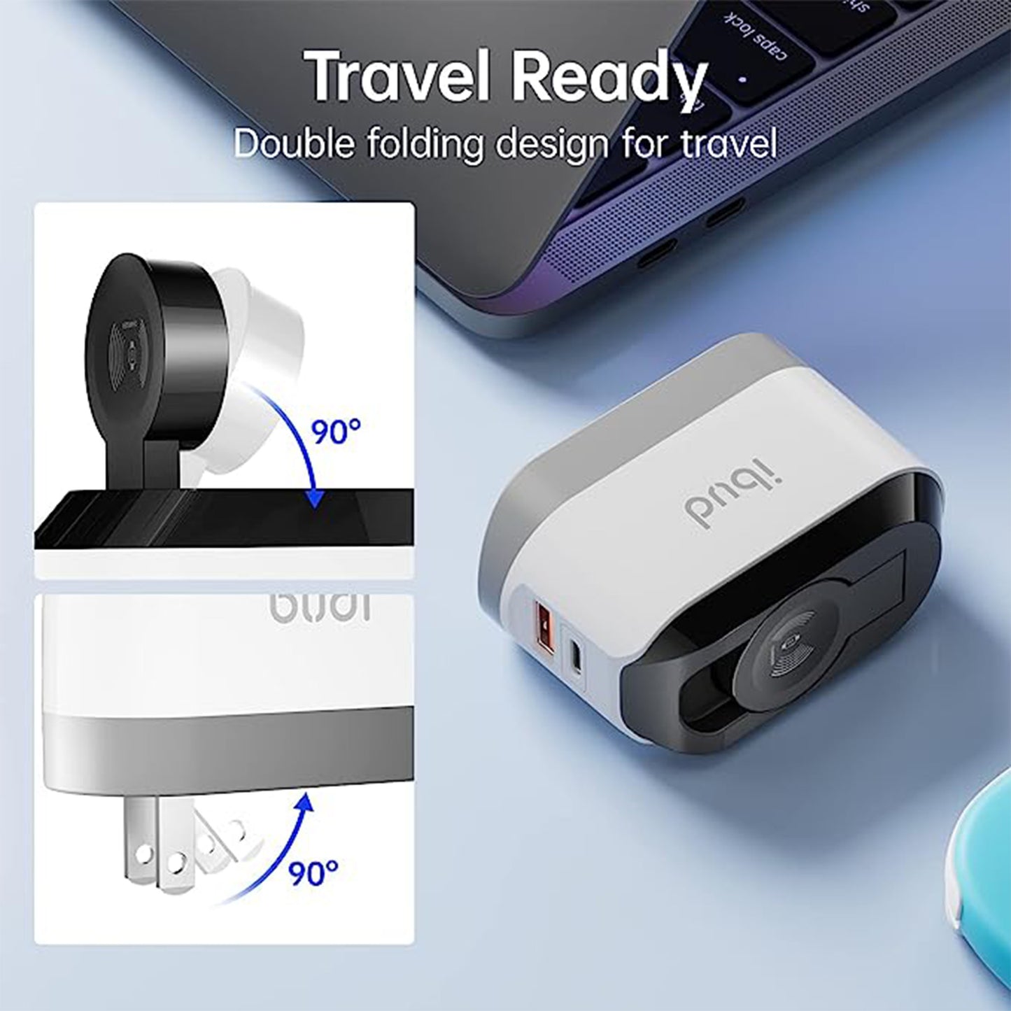BUDI 20W USB-C PD+QC3.0 Apple Watch Wireless Charger