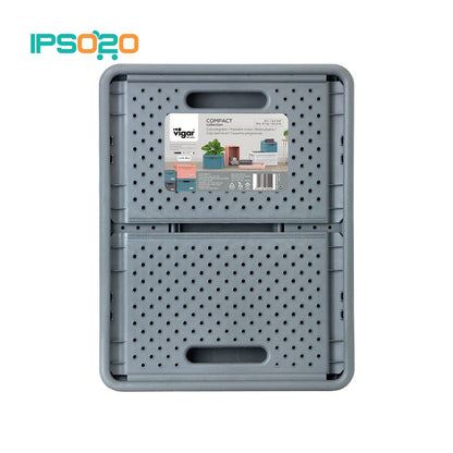 VIGAR Compact Sand Foldable Crate - 32L