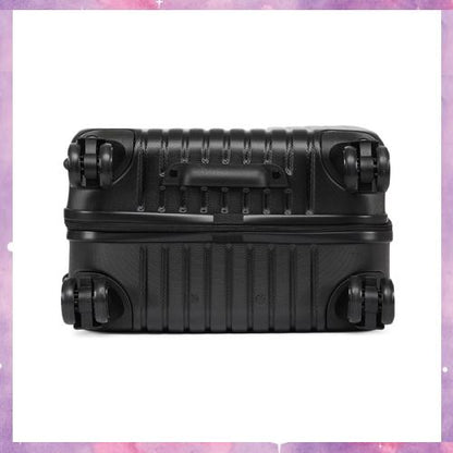 National Geographic Track Trolley M [ABS Hardcase Luggage/Suitcase, Aluminum trolley system with push button, TSA lock, Four double spinner wheels]