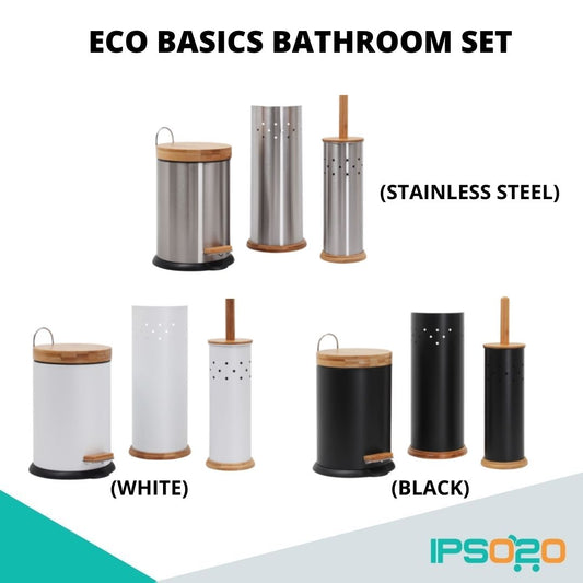 Eco Basics 3 In 1 Bathroom Set