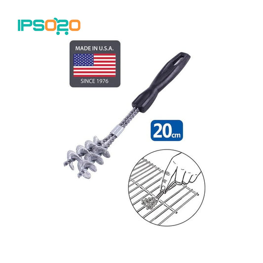 WHITE MAGIC Mini Double Helix Barbecue Brush