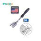 WHITE MAGIC Mini Double Helix Barbecue Brush