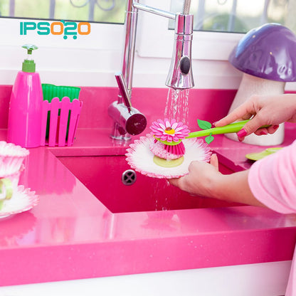 VIGAR Flower Power 3pc Sink Caddy Set + Dispenser