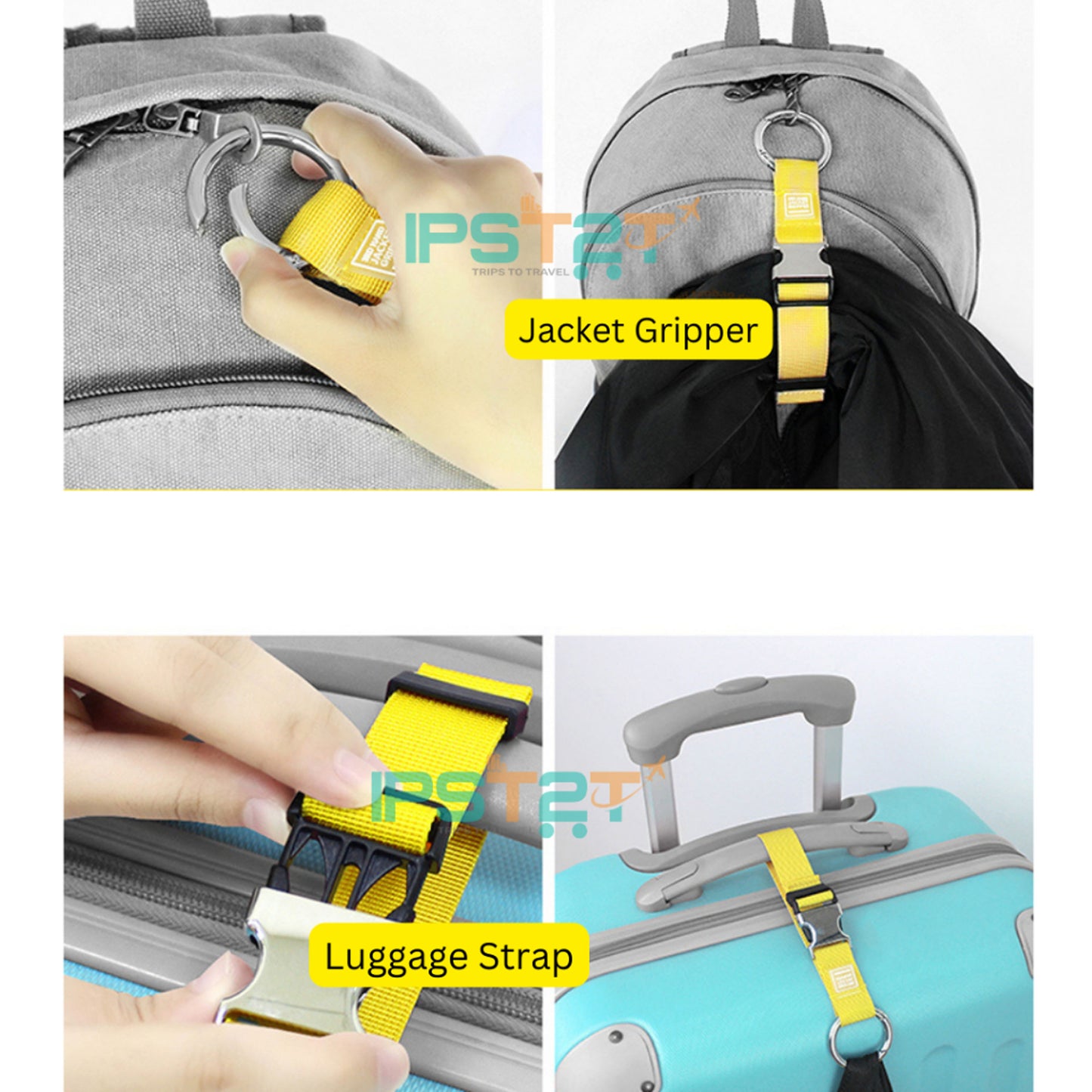 Anti-theft Luggage Bag Strap Jacket Gripper
