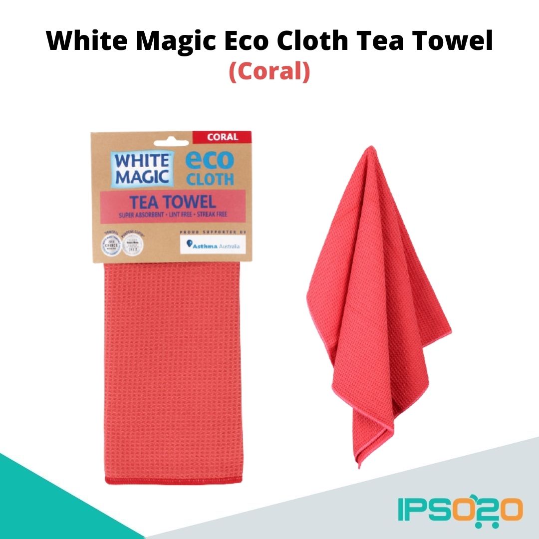 White Magic Eco Cloth Tea Towel
