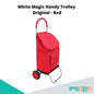 White Magic Handy Trolley Original two wheels 40L [stainless steel dolly , detachable bag]