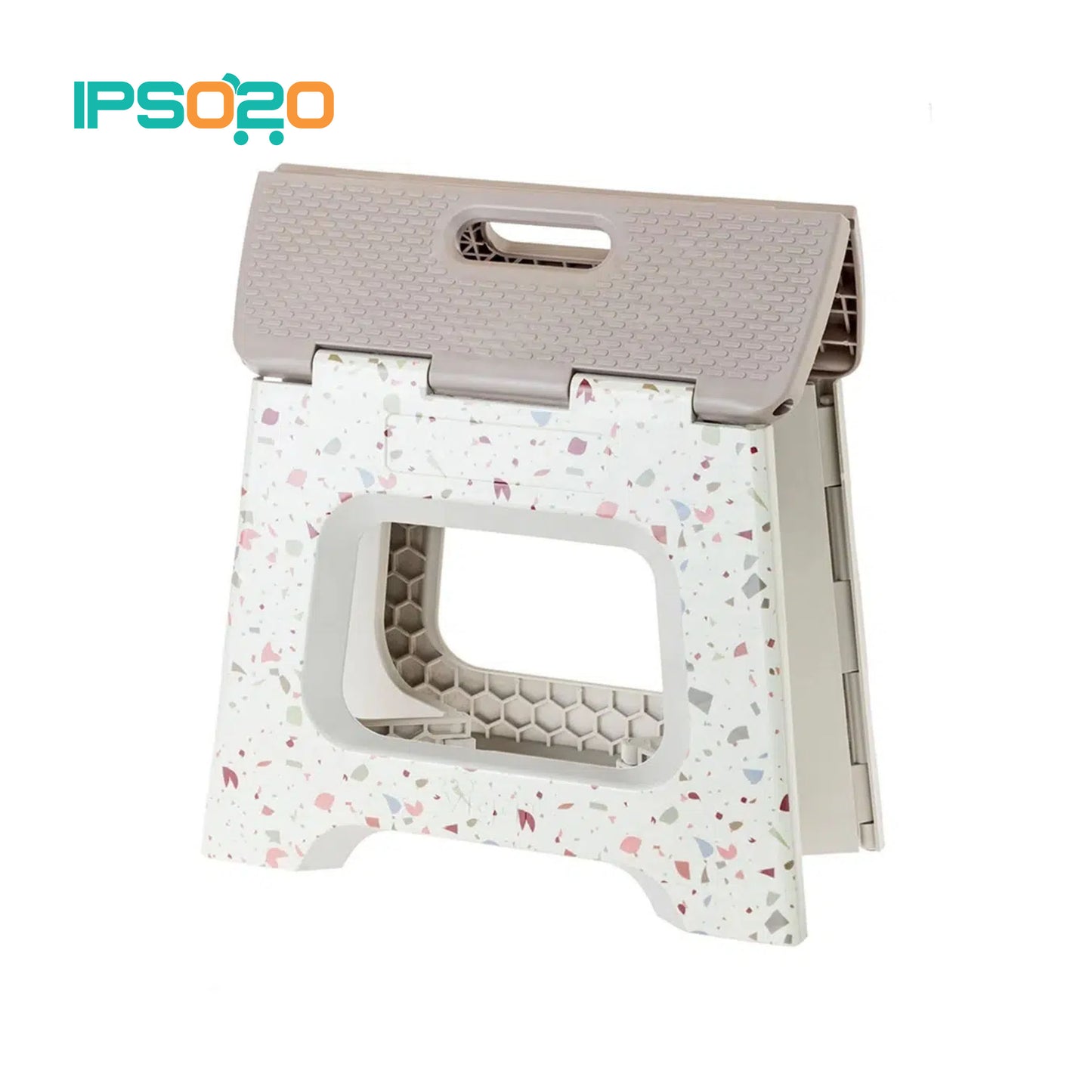 VIGAR Compact Terrazzo Foldable Stool - 32cm
