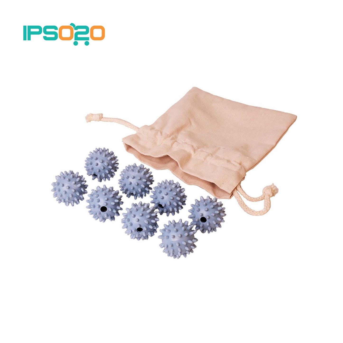 WHITE MAGIC Eco Basics Laundry Balls - 8pcs