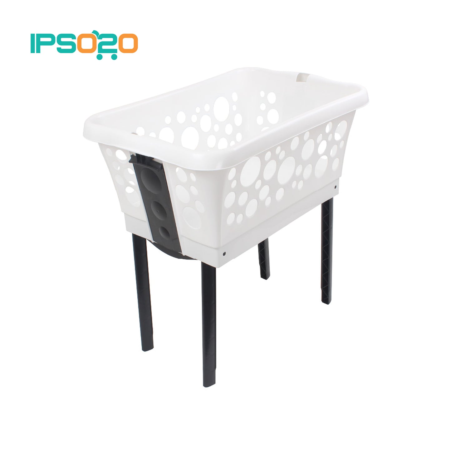 WHITE MAGIC Laundry Basket on Legs