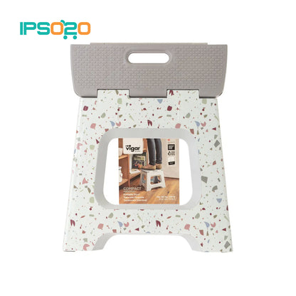 VIGAR Compact Terrazzo Foldable Stool - 32cm