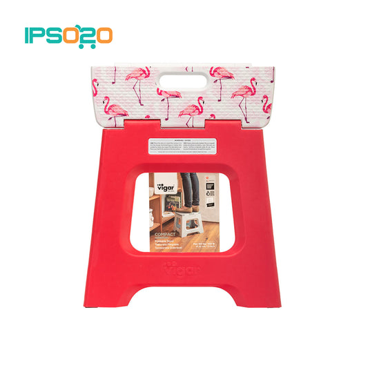 VIGAR Compact Flamingo On Top Foldable 32cm Stool
