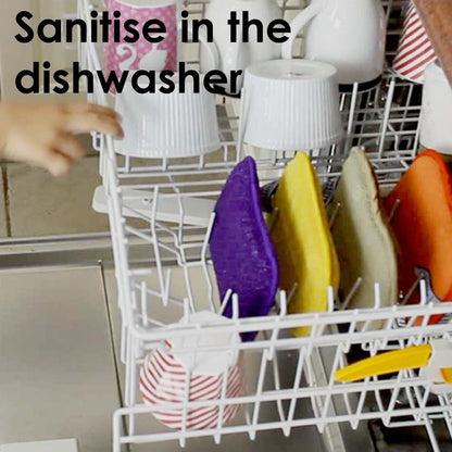 [ Bundle of 2 ] White Magic Dishwashing Sponge Washing Up Pad