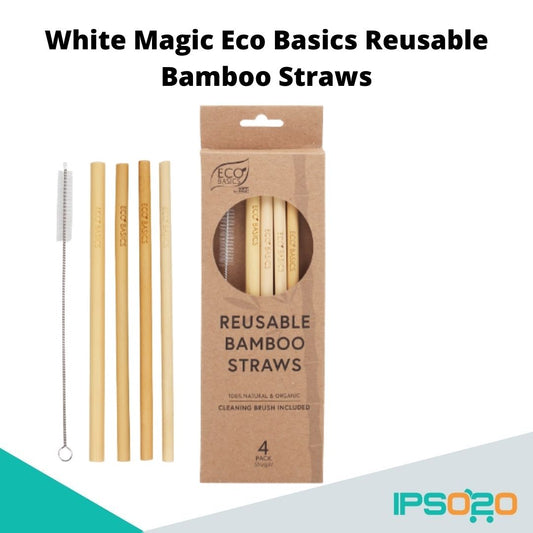 Reusable Bamboo Straw – single