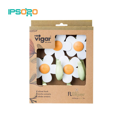 VIGAR Florganic Cabinet Hook - 4pc