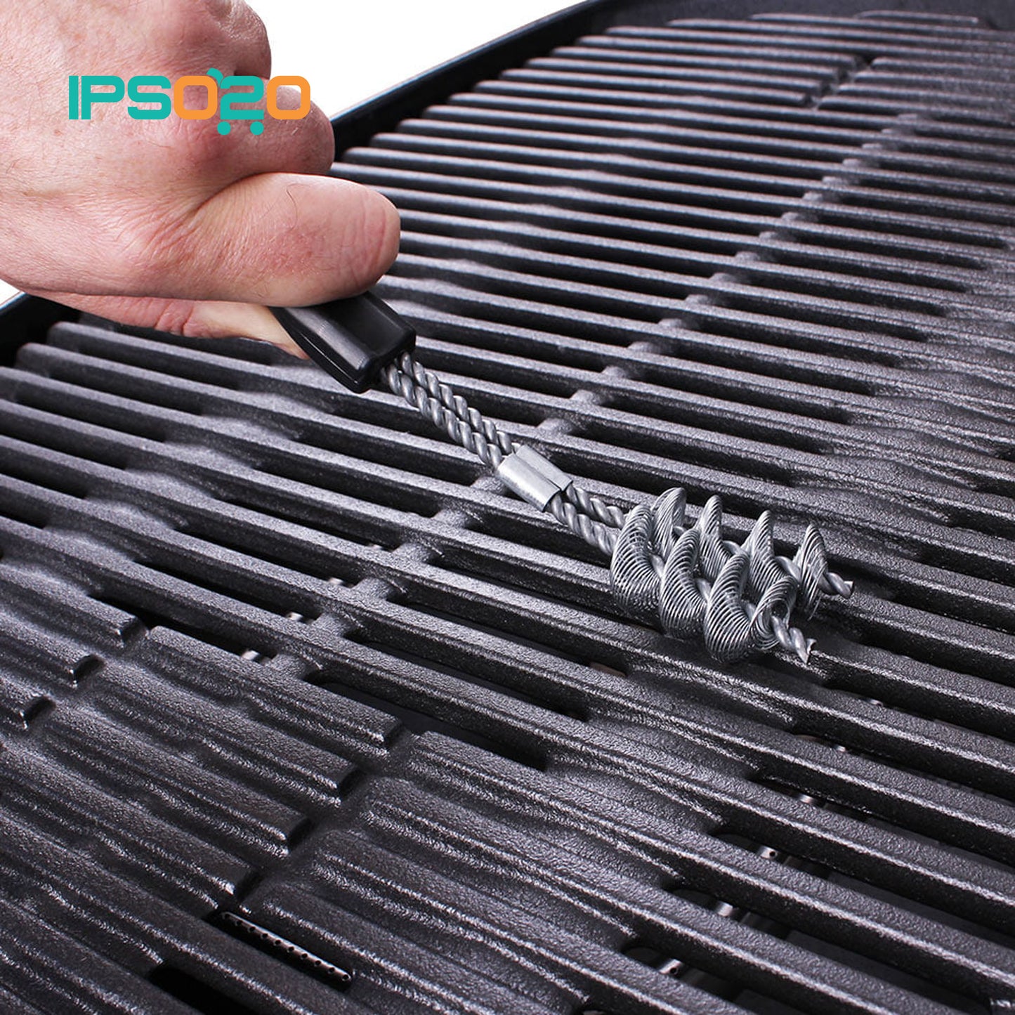 WHITE MAGIC Mini Double Helix Barbecue Brush