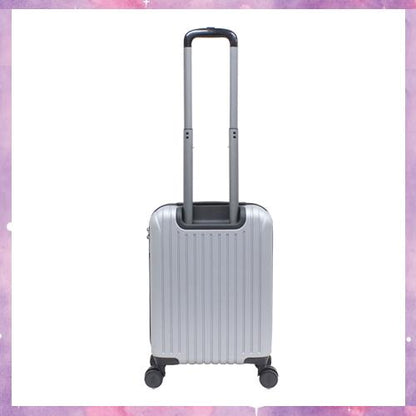 National Geographic Track Trolley S [ABS Hardcase Luggage/Suitcase, Aluminum trolley system with push button, TSA lock,Four double spinner wheels]