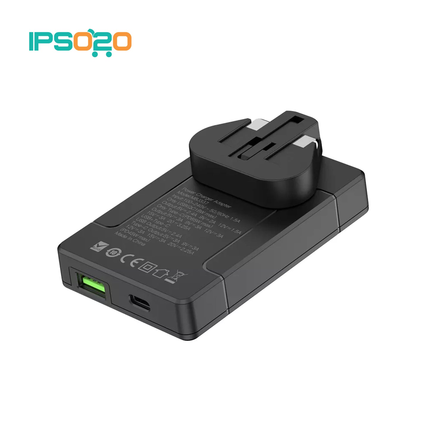 BUDI GaN Pro 65w Quick Charger Global Travel Charger