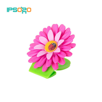 VIGAR Flower Power Pink Magnet Clip - 3pc