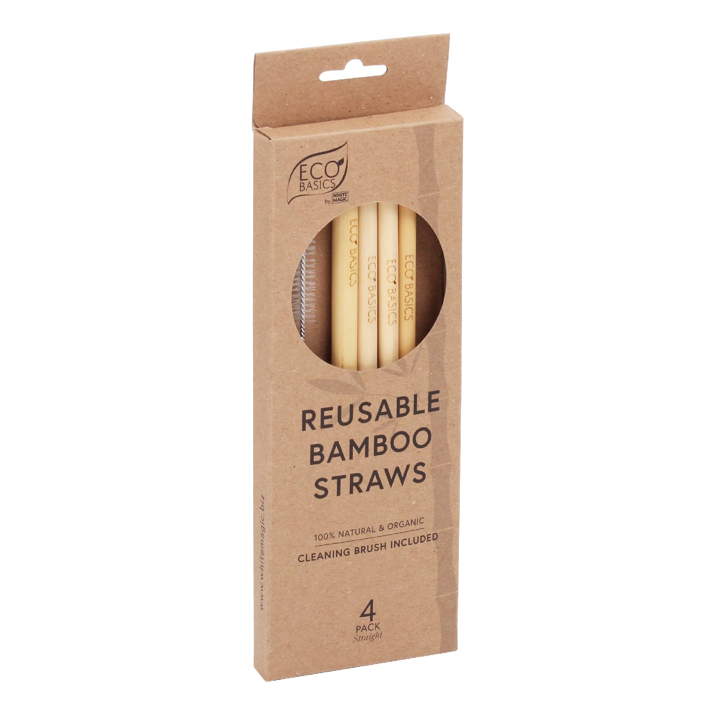 Reusable Bamboo Straw – single