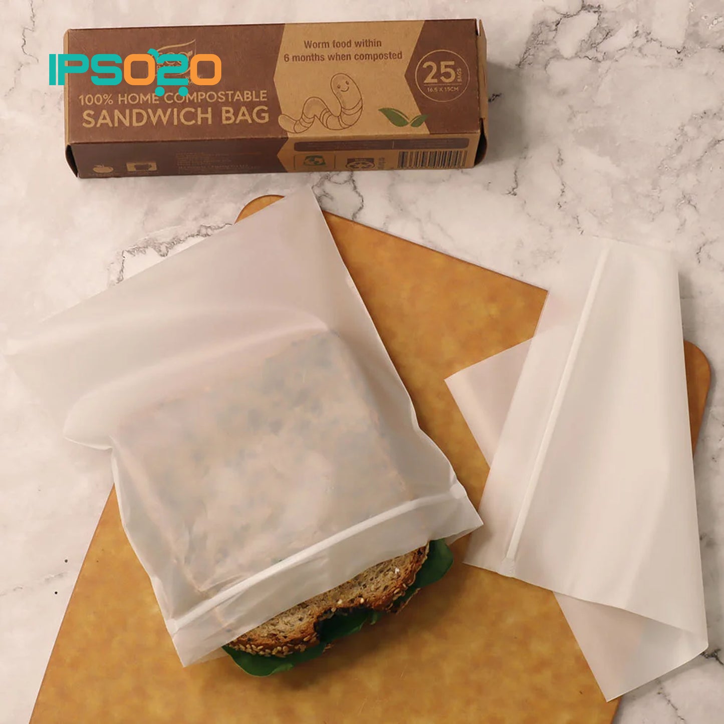 Eco Basics Compostable Sandwich Bag