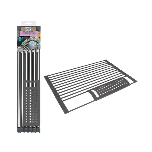 White Magic Drying Rack & Cutlery Drainer