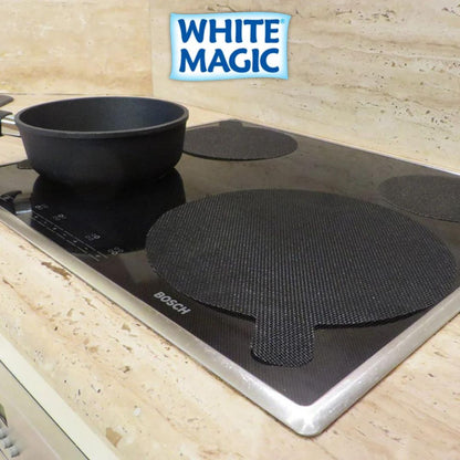 NO STIK Induction Hob Protectors, 4Pcs/Set