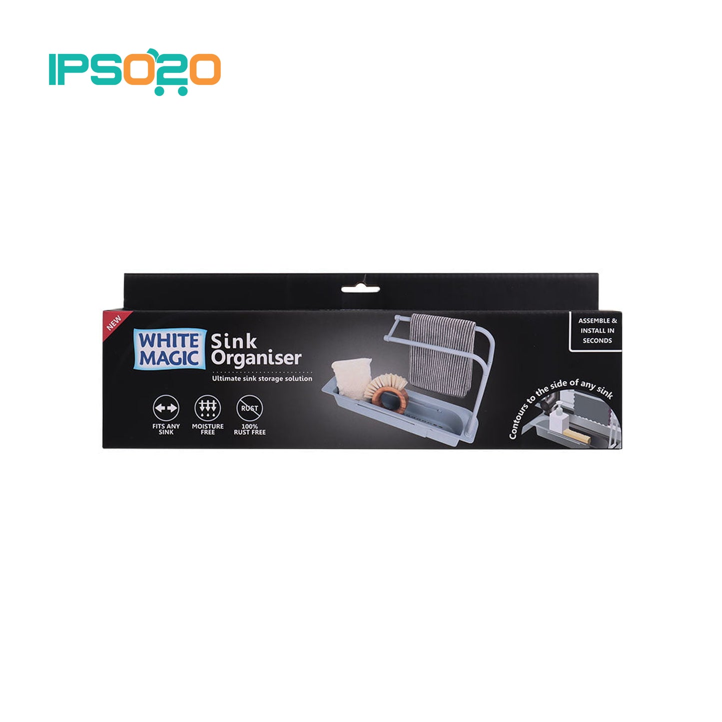 White Magic Sink Organiser