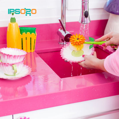 VIGAR Flower Power 3pc Sink Caddy Set + Dispenser